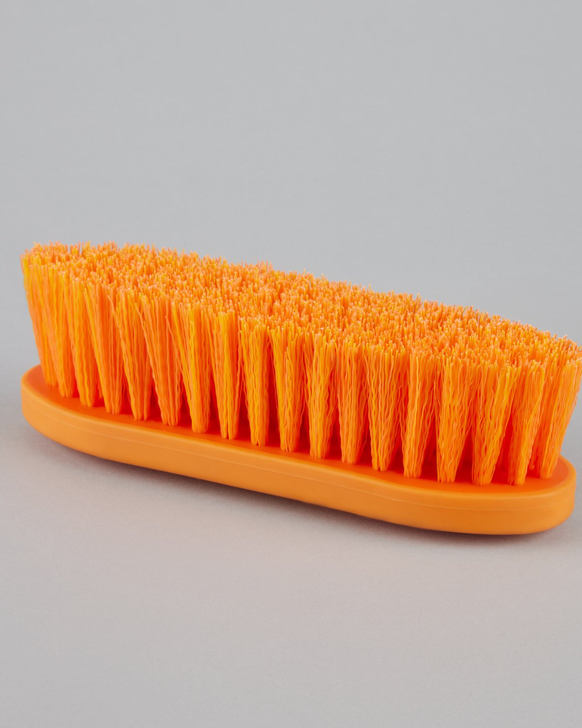 Orange & Amber Horse Grooming Dandy Brush | Equiflair - Soft Touch Equine Brush