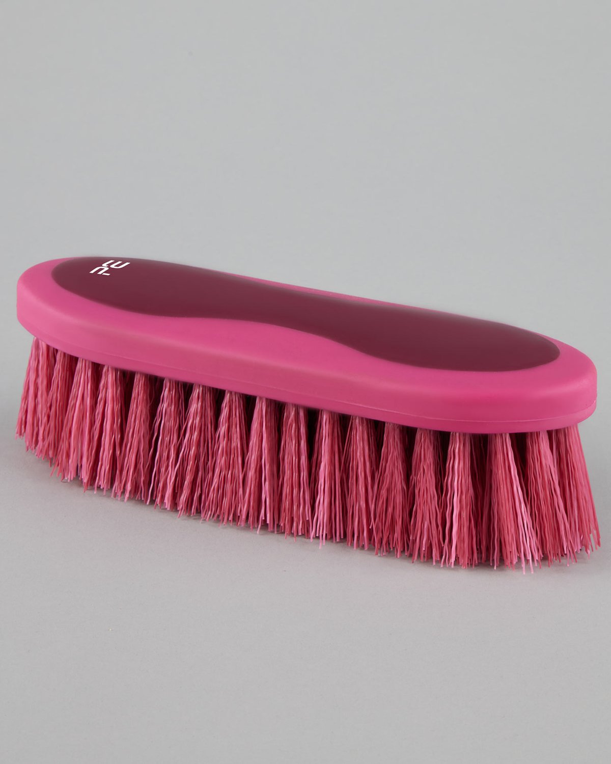 Premier Equine Soft-Touch Dandy Brush - Wine & Fuchsia | Equiflair Horse Grooming Brush
