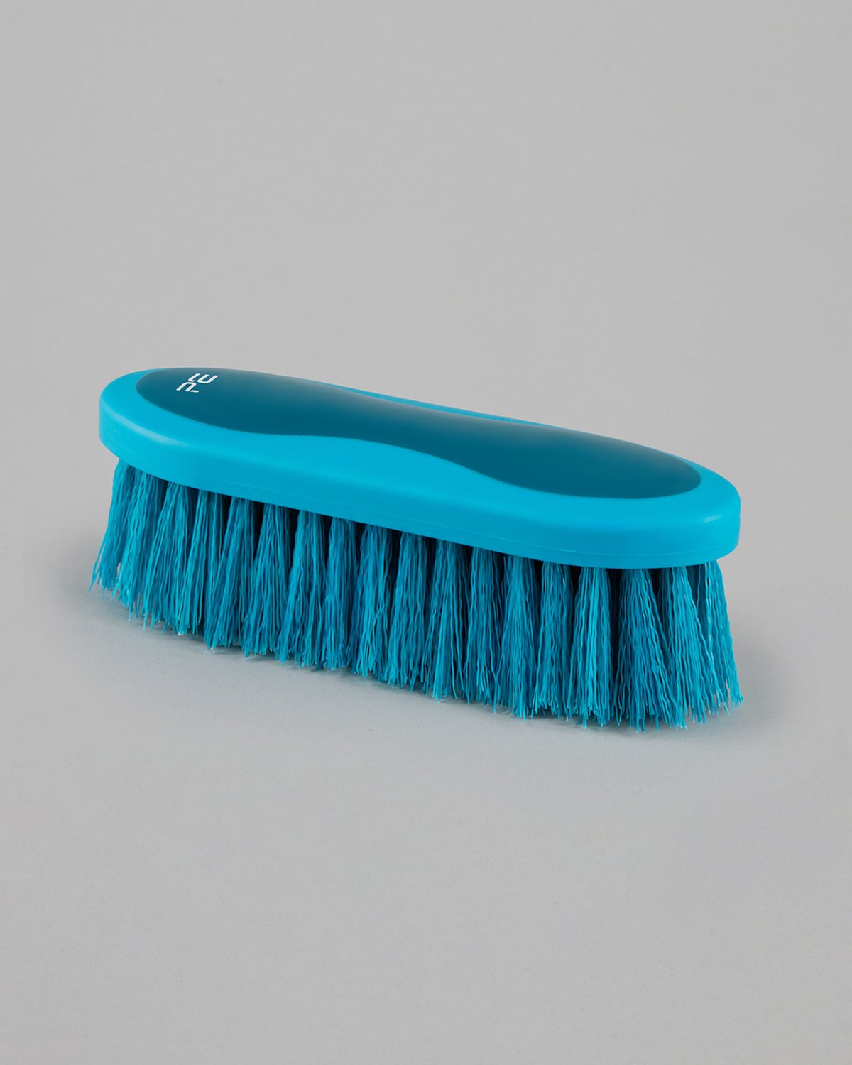 PREMIER EQUINE Soft-Touch Dandy Brush - Med Blue & Peacock | Horse Grooming Brush