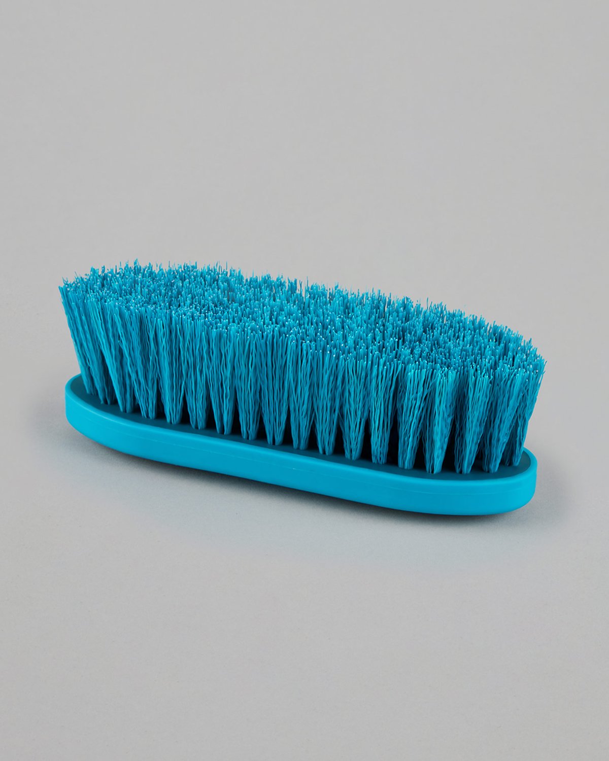 PREMIER EQUINE Soft-Touch Dandy Brush - Med Blue & Peacock | Horse Grooming Brush for Cleaning, Dusting