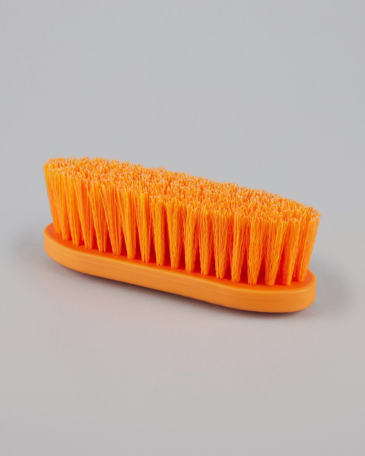 PREMIER EQUINE Soft-Touch Dandy Brush - Orange & Amber. Horse grooming brush.