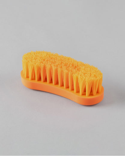 Premier Equine Soft-Touch Face Brush - Orange & Amber | Horse Grooming Brush