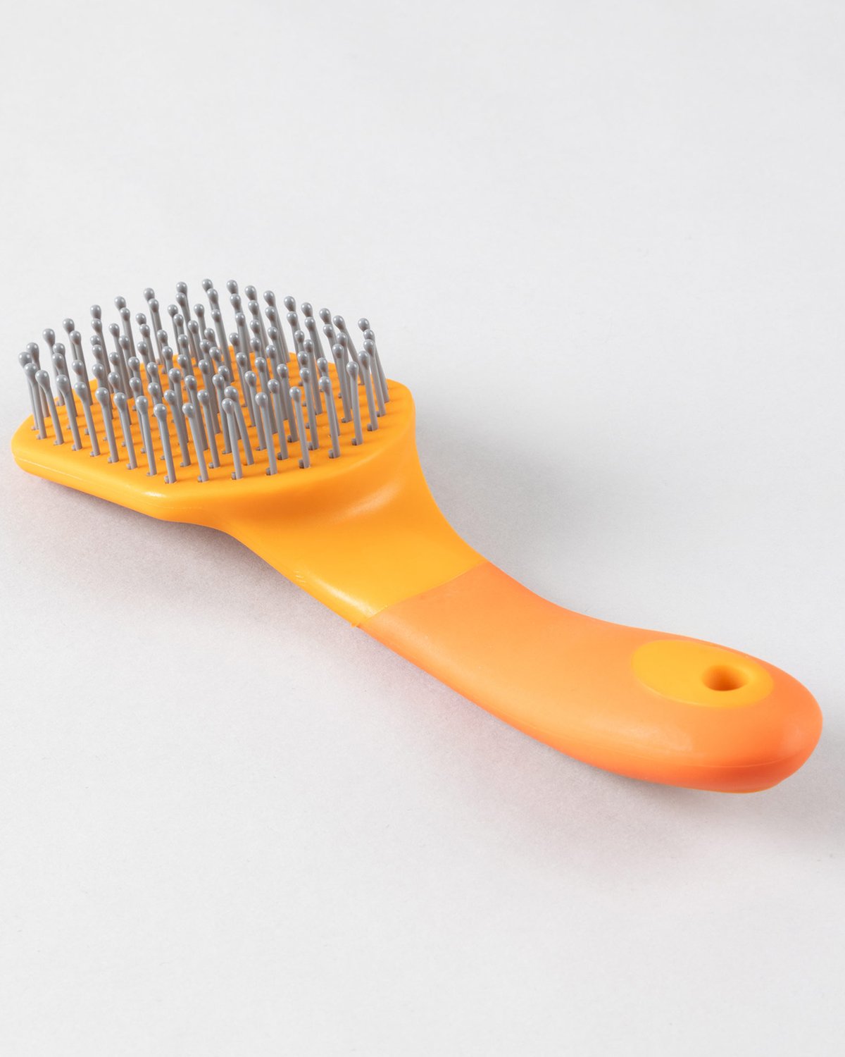 Premier Equine Soft-Touch Mane & Tail Brush - Orange & Amber Horse Grooming Tool