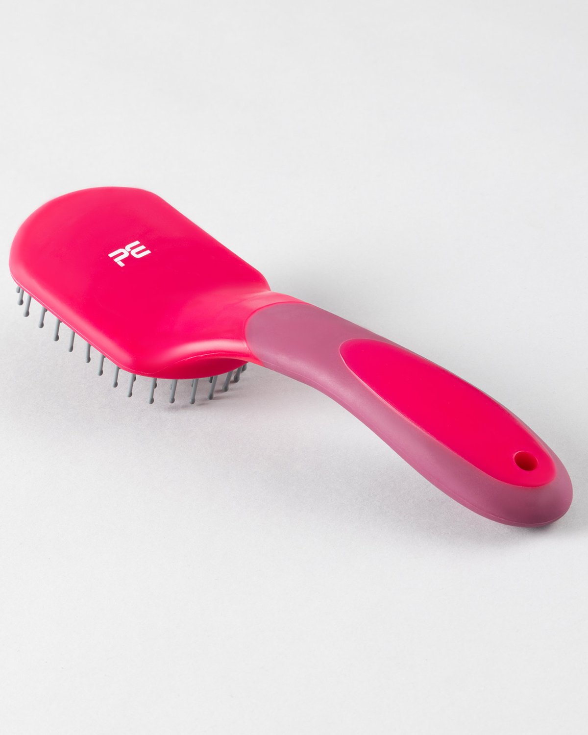 Premier Equine Soft-Touch Horse Mane & Tail Brush - Wine & Fuchsia Grooming Tool