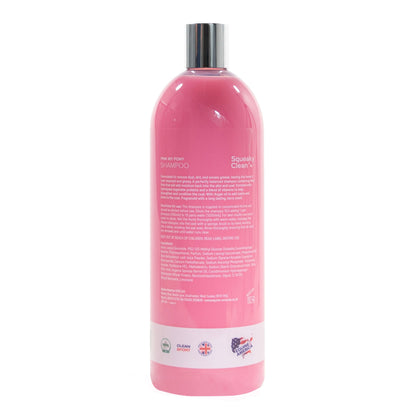 Equine America Pink My Pony Shampoo 1L: Berry scented horse shampoo with Argan Oil & Aloe Vera
