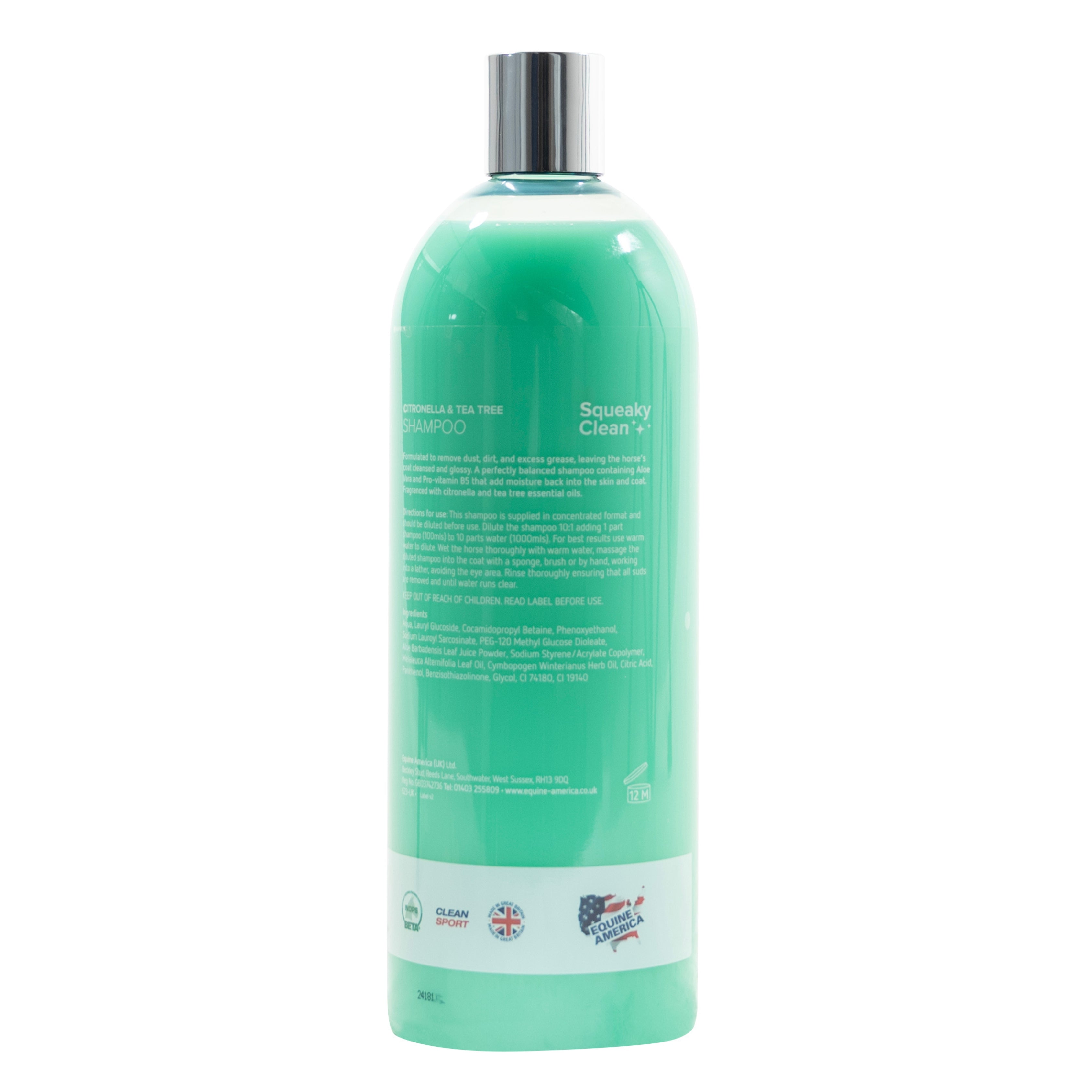 Citronella and Tea Tree Shampoo 1Ltr