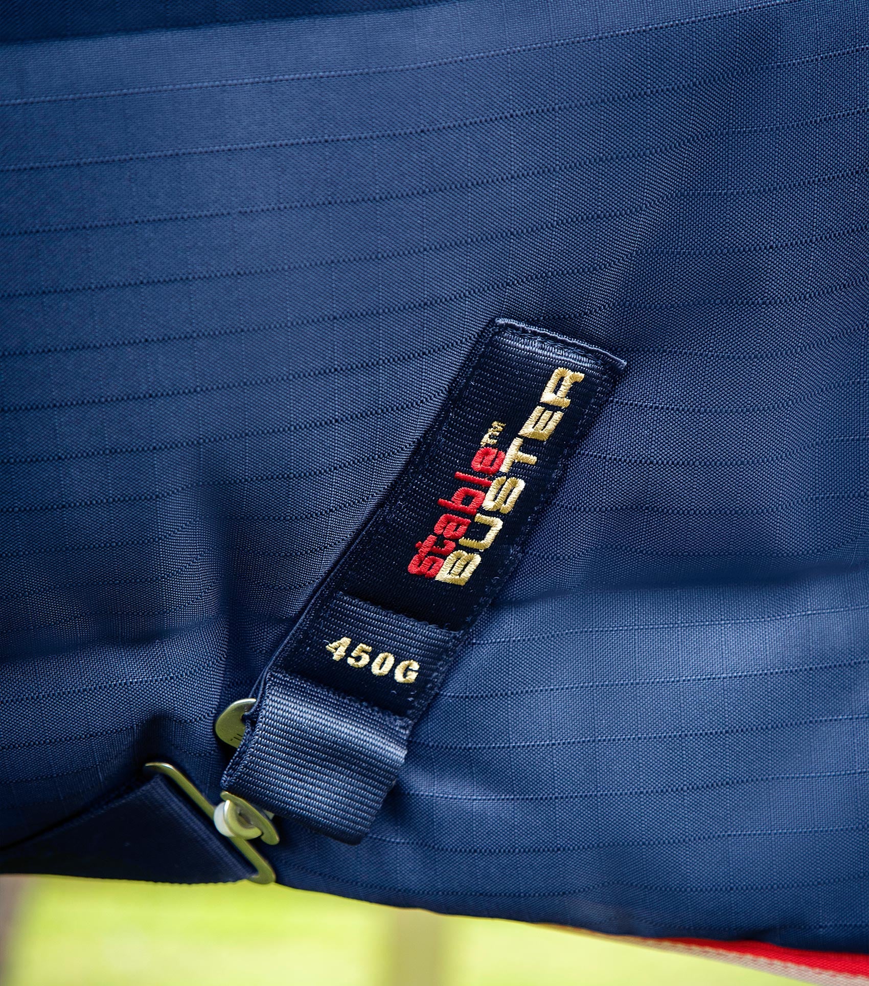 Premier Equine Stable Buster 450g Stable Rug with Neck Cover Navy