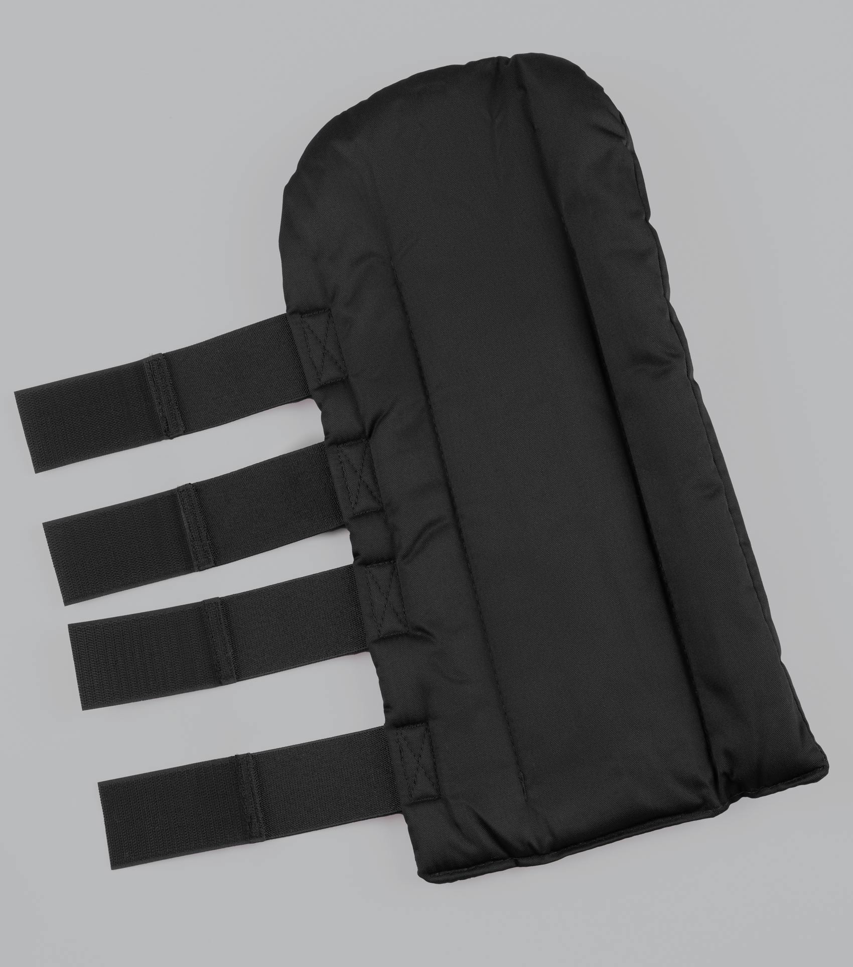PREMIER EQUINE Stay-Up Horse Tail Guard Black - Padded Tail Protection with Velcro Straps