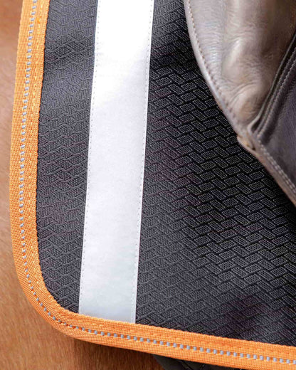 Premier Equine Stratus Horse Exercise Sheet - Reflective, Waterproof, Black