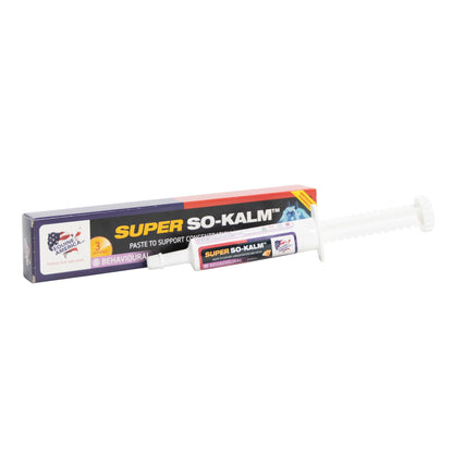 Equine America Super So Kalm Paste 3x10ml syringe - horse calming and focus supplement