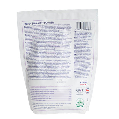 Equine America Super So Kalm Powder: Horse Calming Supplement with Magnesium, B1, L-Tryptophan