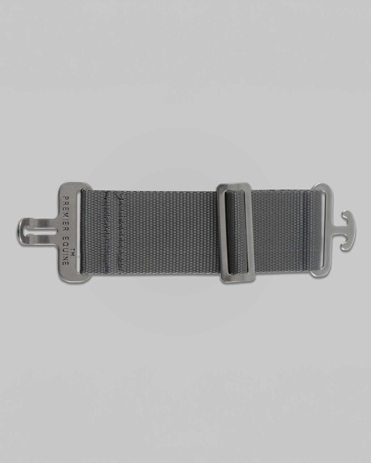 Premier Equine surcingle extension, grey horse rug strap extender. Adds up to 10 inches. Single strap, not a pair.