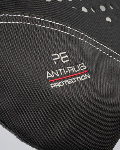Premier Equine Anti-Rub Saddle Pad - Anti-Slip Protection, Black Technical Design