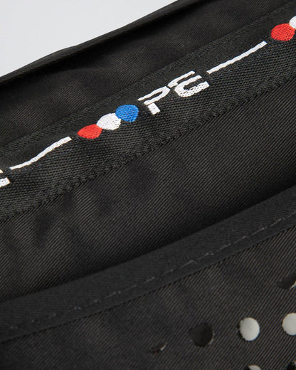 Premier Equine Tech Grip Pro Anti-Slip Correction Saddle Pad Black - Close-up View. Horse Riding Equipment.