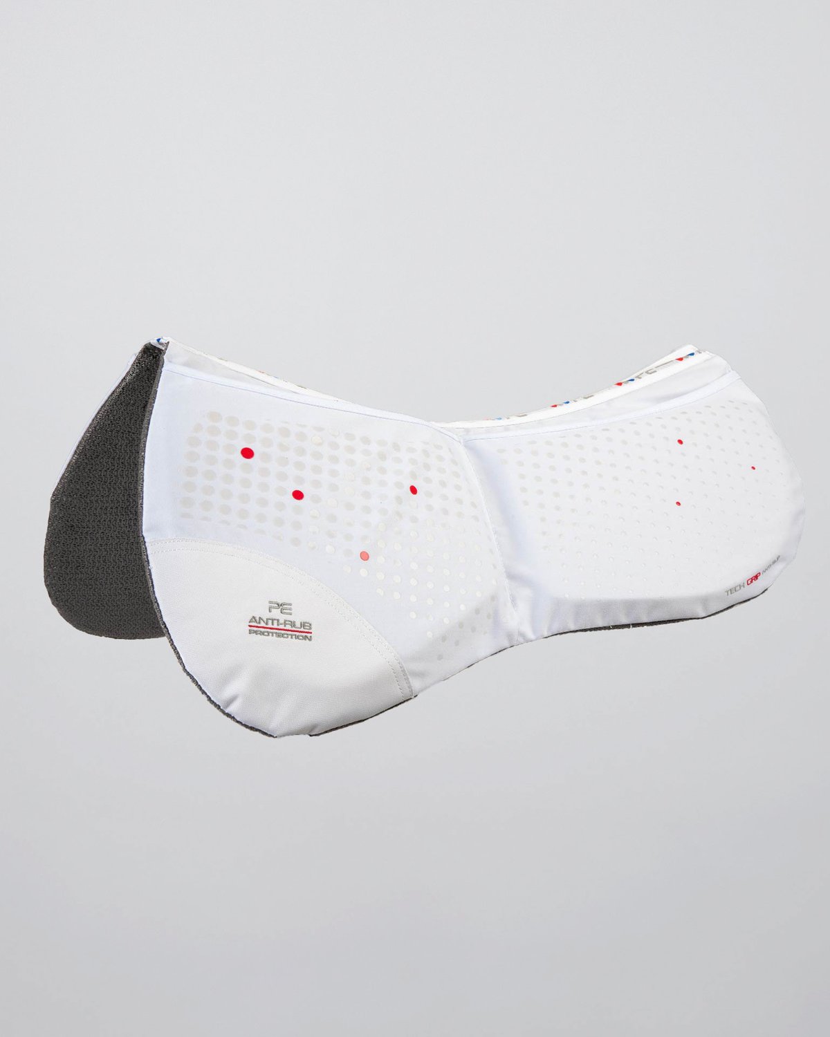 Premier Equine Tech Grip Pro Anti-Slip Correction Saddle Pad - White