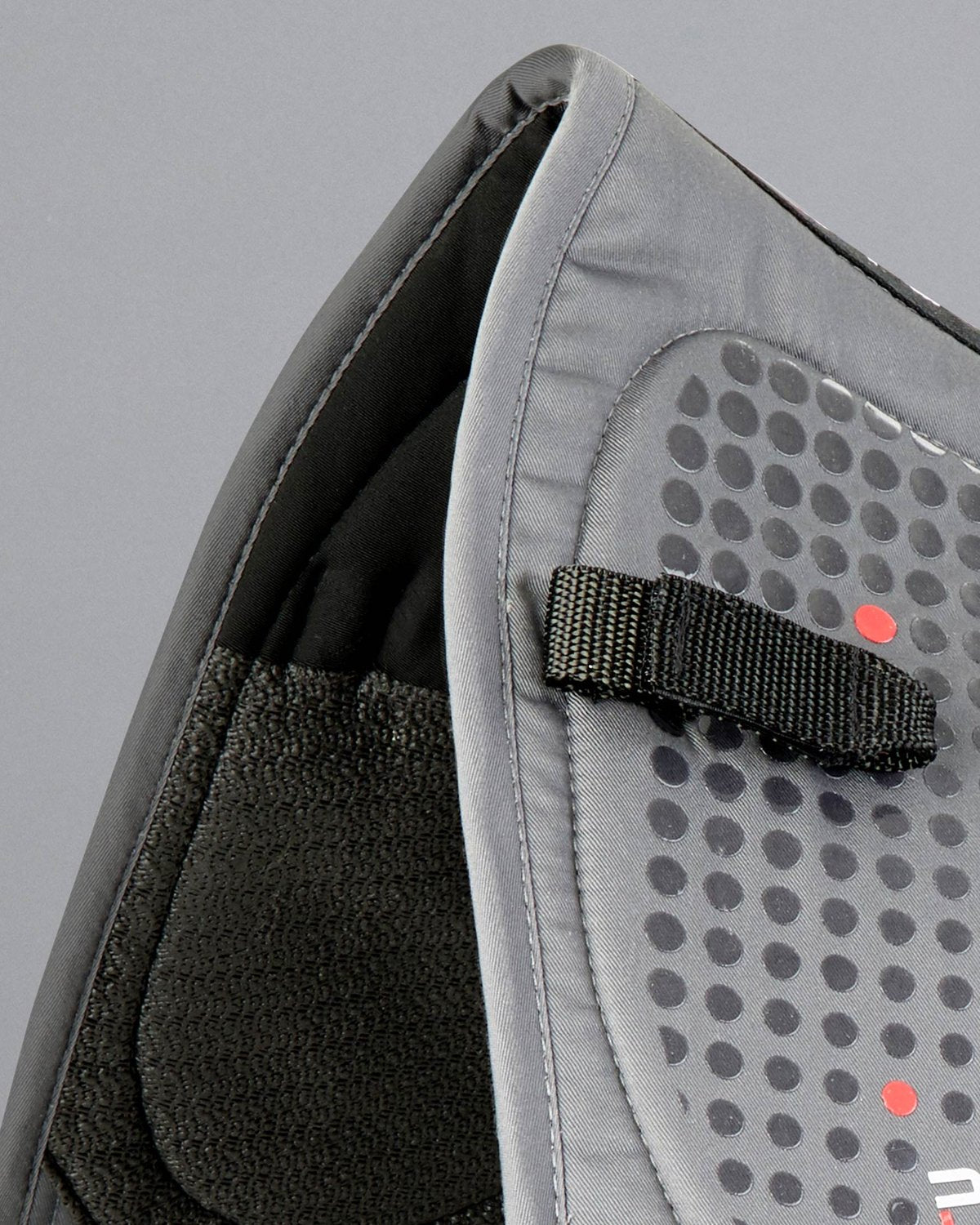 Premier Equine Grey Dressage Saddle Pad: Tech Grip Anti-Slip Design for Horses