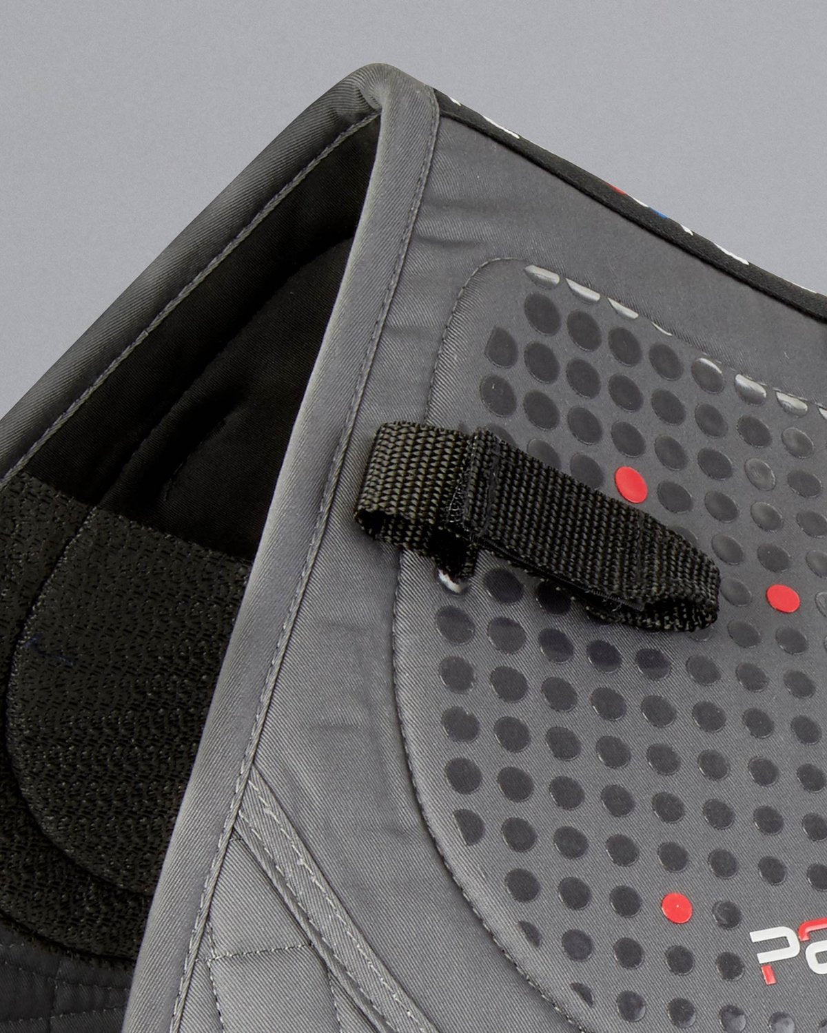 PREMIER EQUINE Grey Anti-Slip Saddle Pad: Breathable Airtechnology for Horse Riding Comfort & Secure Fit