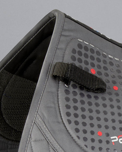 PREMIER EQUINE Grey Anti-Slip Saddle Pad: Breathable Airtechnology for Horse Riding Comfort & Secure Fit