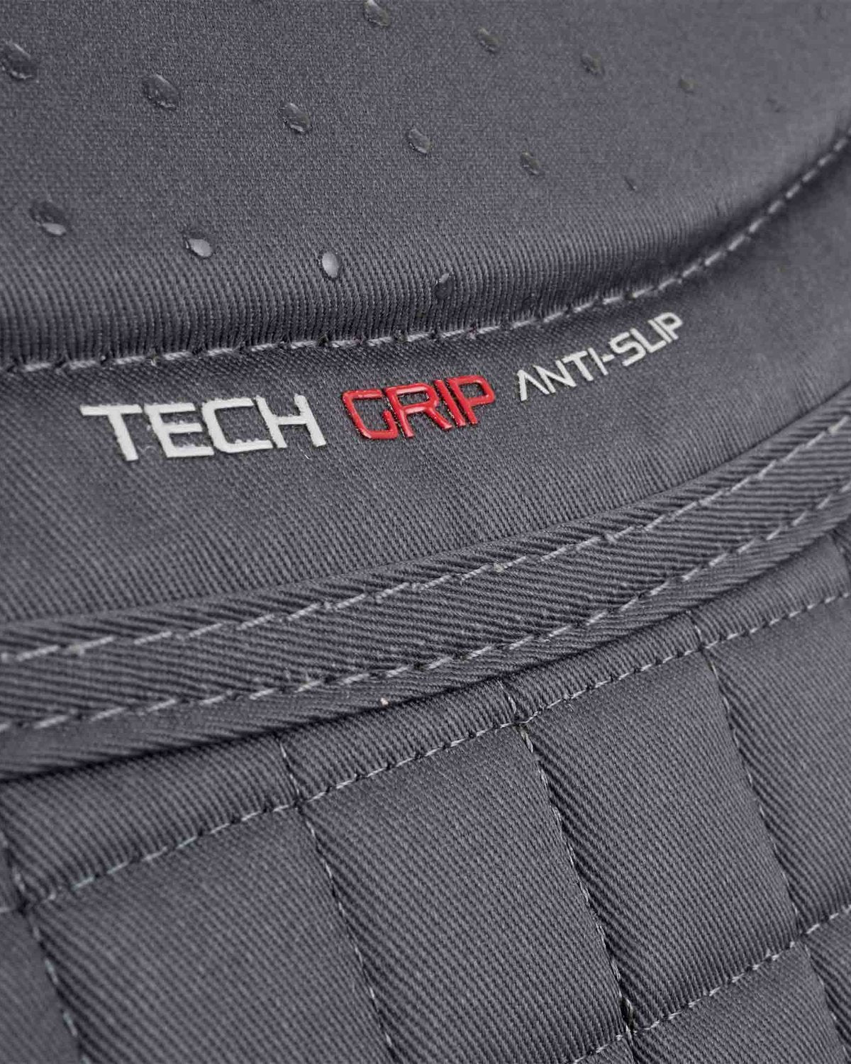 Premier Equine Grey Anti-Slip GP/Jump Square Pad with Tech Grip & Airtechnology - Horse Saddle Pad
