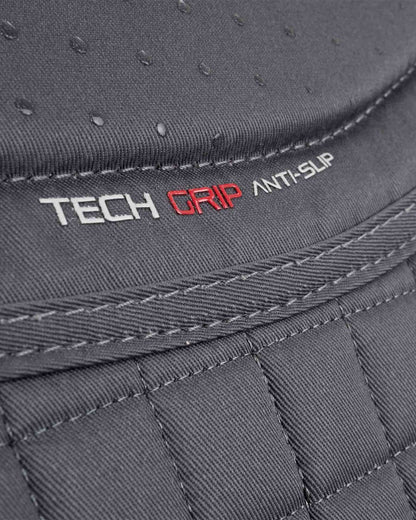 Premier Equine Grey Anti-Slip GP/Jump Square Pad with Tech Grip & Airtechnology - Horse Saddle Pad