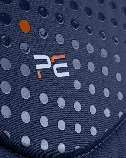 Premier Equine Airtechnology Anti-Slip GP/Jump Square Navy Saddle Pad - Close-up
