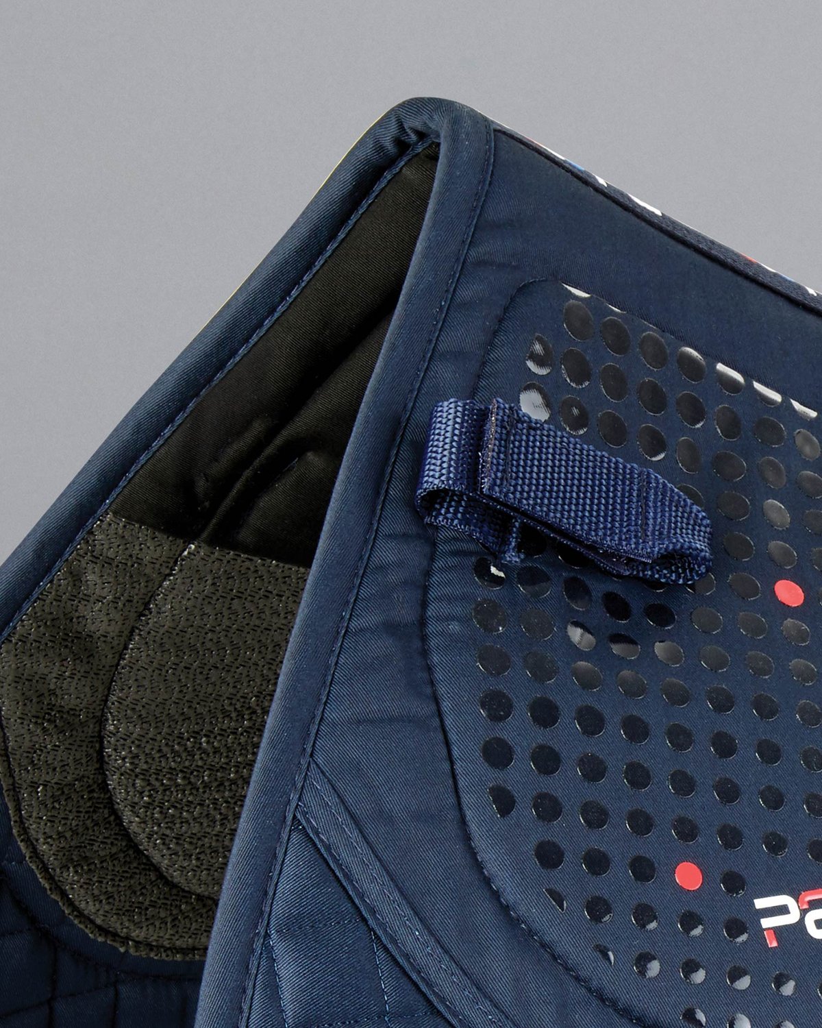 Premier Equine Navy Anti-Slip Airtechnology Saddle Pad | Close Contact GP/Jump for Horse Riding Comfort & Security