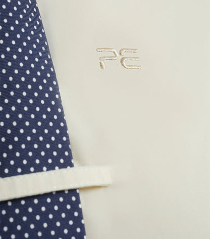 PREMIER EQUINE ladies long sleeve tie shirt vanilla - equestrian riding shirt