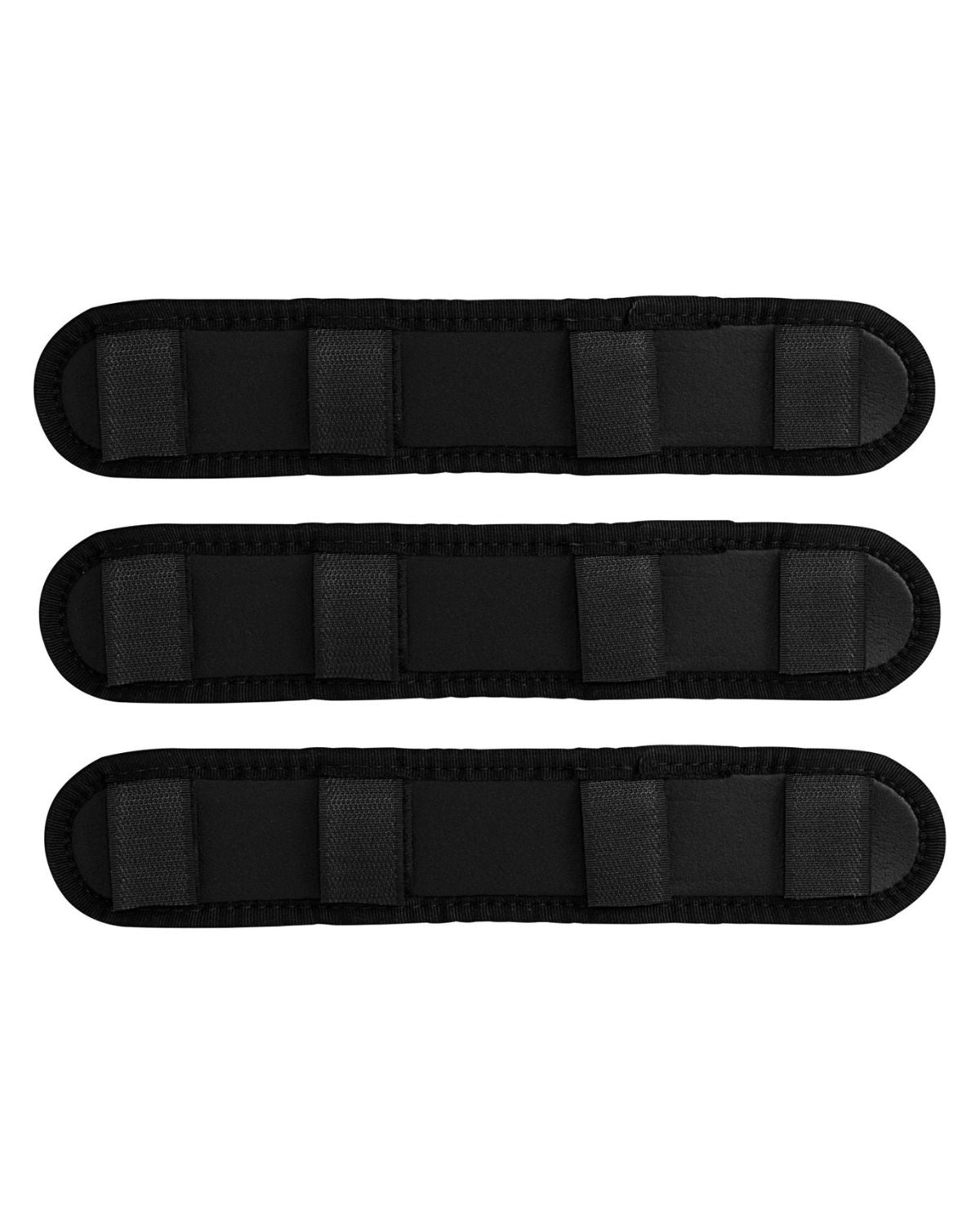 Three Black Halter Liners / Bridle Wraps - Horse Equipment Padding - Thinline Tack Accessories…