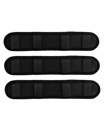 Three Black Halter Liners / Bridle Wraps - Horse Equipment Padding - Thinline Tack Accessories…