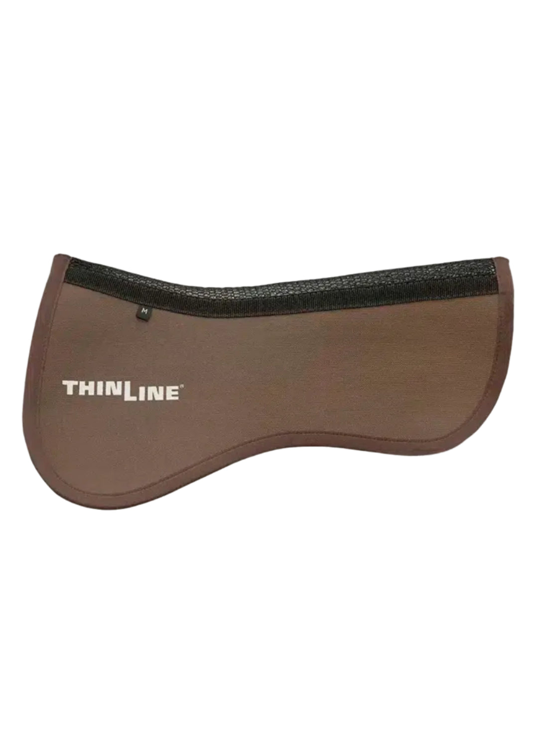 ThinLine Perfect Fit Brown Saddle Pad - Equestrian Horse Riding Comfort & Protection - Half Pad…