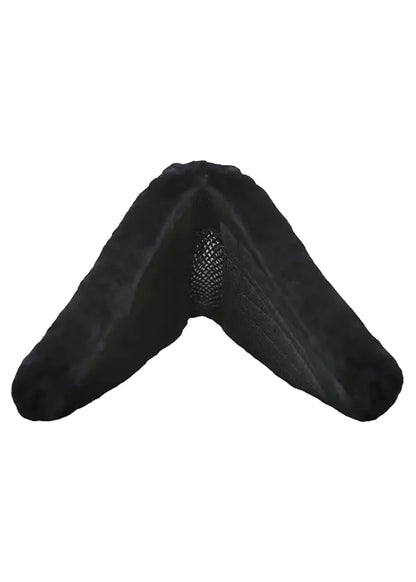 ThinLine Trifecta Half Pad With Sheepskin Rolls Brown