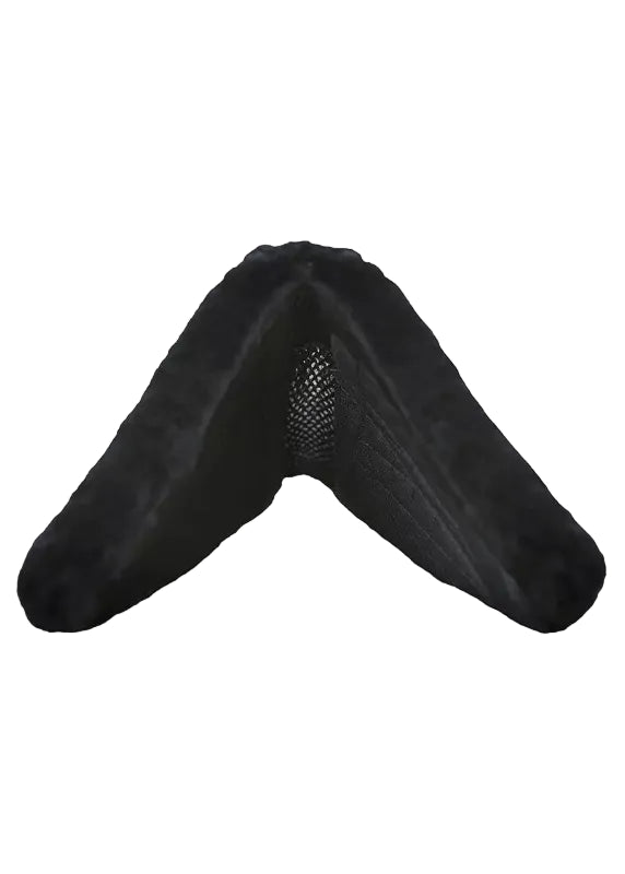 ThinLine Trifecta Half Pad With Sheepskin Rolls Brown