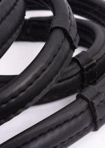 ThinLine English Reins Non-Slip Grip Buckle With Stoppers Black