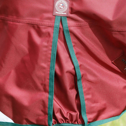 Premier Equine Titan 100g Turnout Rug - Burgundy Horse Rug - Lightweight Waterproof Horse Blanket