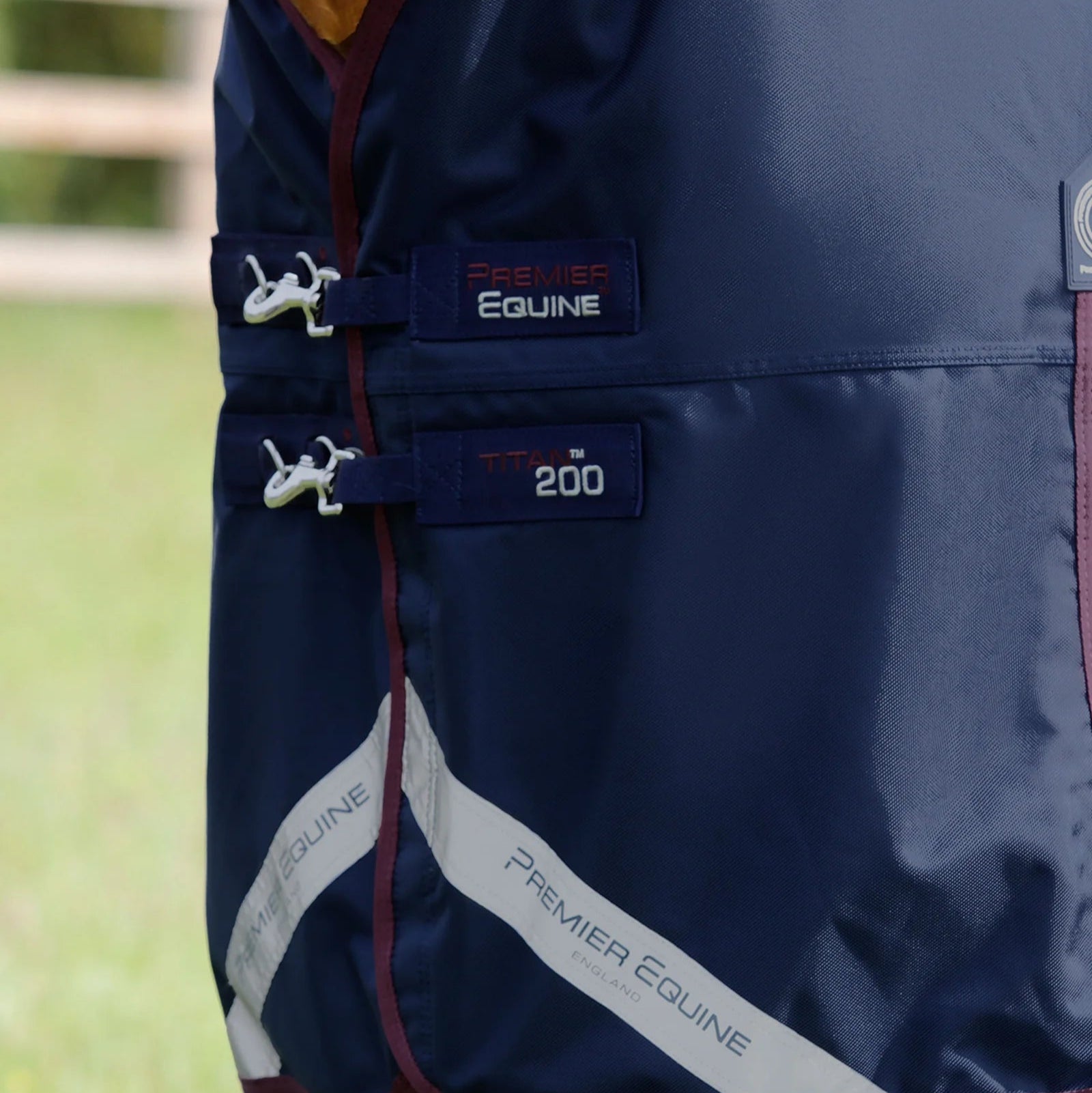 Premier Equine Titan 200g Original Turnout Rug Navy