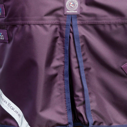 Premier Equine Titan 200g Original Turnout Rug Purple. Premium equestrian rug with durable fabric. Waterproof and breathable.