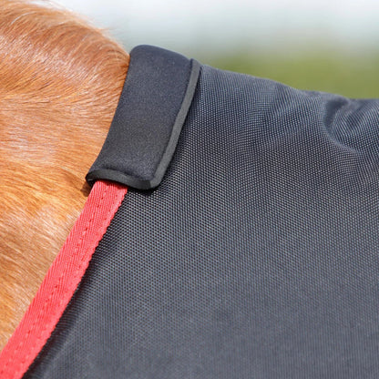 Premier Equine Titan 450g Black Turnout Rug: Horse Rug, Heavyweight, Weatherproof, Durable, Close-up