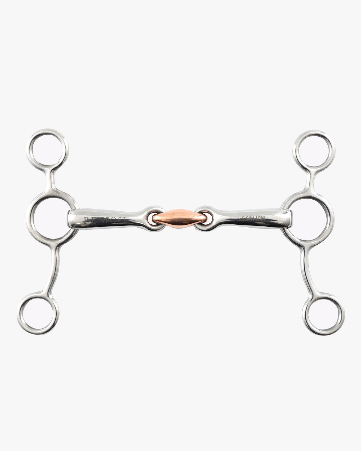 Premier Equine Tom Thumb Horse Bit with Copper Lozenge - Stainless Steel Riding Bit for Precise Control