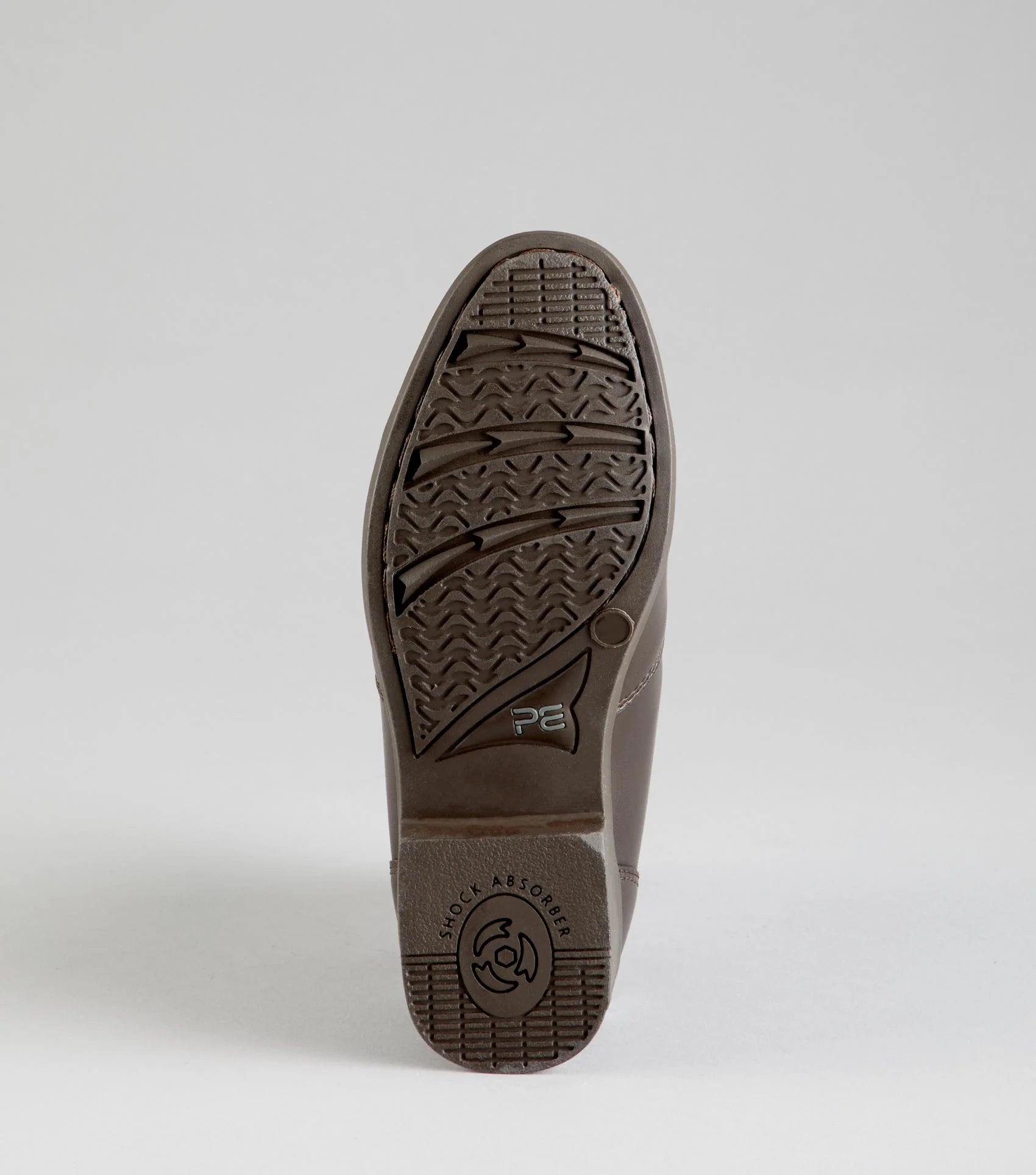 Brown PREMIER EQUINE Torlano Leather Chelsea Boot Sole - Riding & Equestrian Boot with Shock Absorber