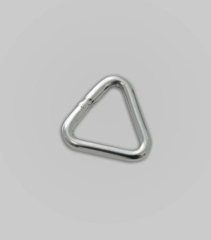 PREMIER EQUINE Triangle Ring Silver - Spare Ring for Horse Rugs & Liners