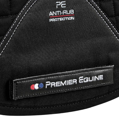 Premier Equine Close Contact Black Dressage Saddle Pad | Equestrian Tack