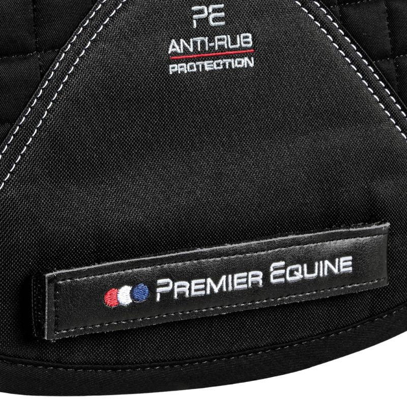 Premier Equine Close Contact Black Dressage Saddle Pad | Equestrian Tack