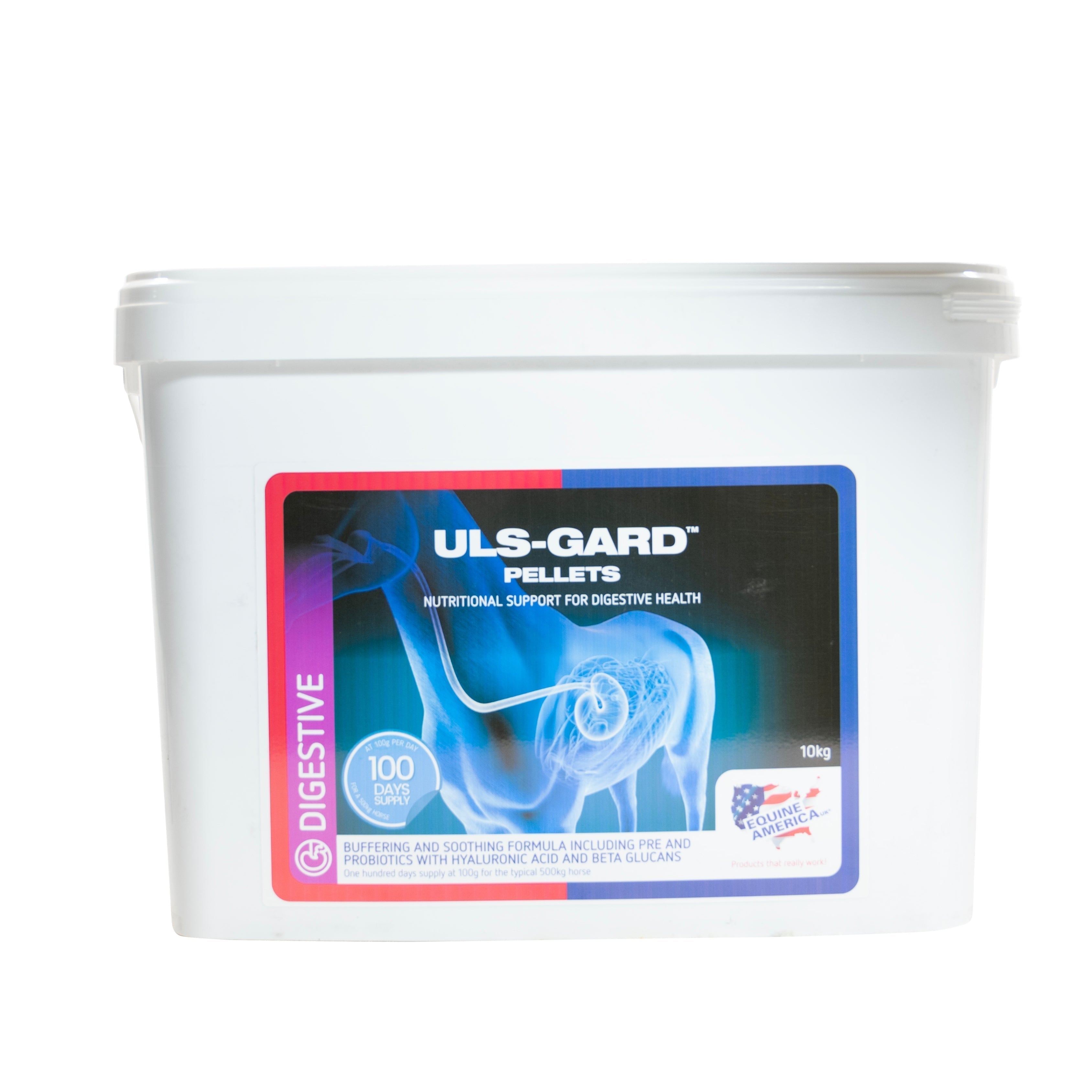 Equine America ULS-GARD 10kg Pellets Digestive Supplement Horse