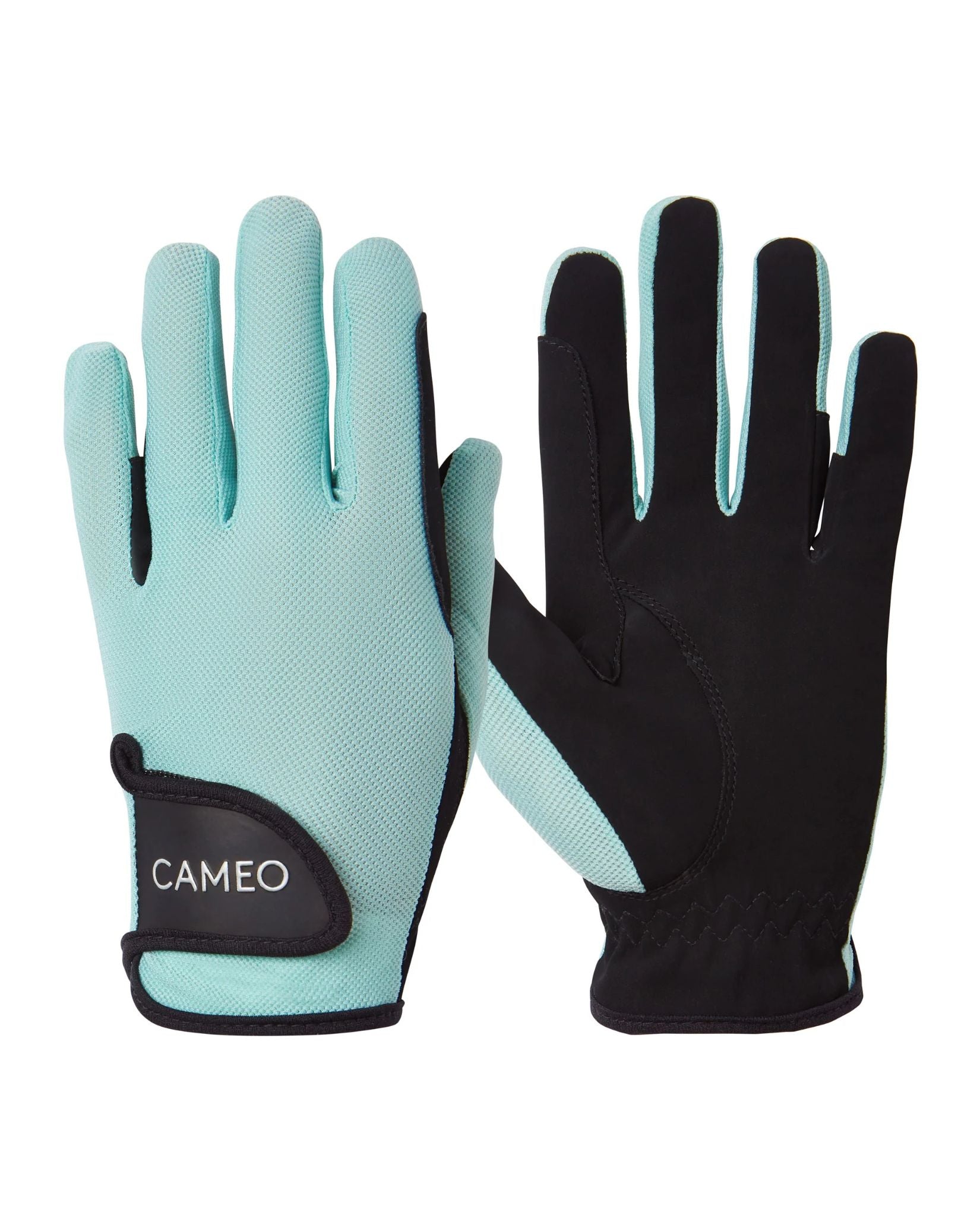 CAMEO Performance Riding Gloves Teal Equestrian Gear: Comfortable, Flexible Riding Gloves