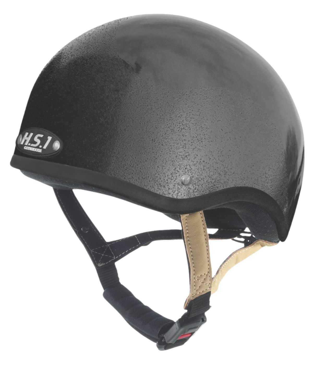 GATEHOUSE HS1 SKULL BLACK Riding Helmet: SNELL E2016 Equestrian Helmet, Airflow Lining, 4-Point Harness - Buy Online!
