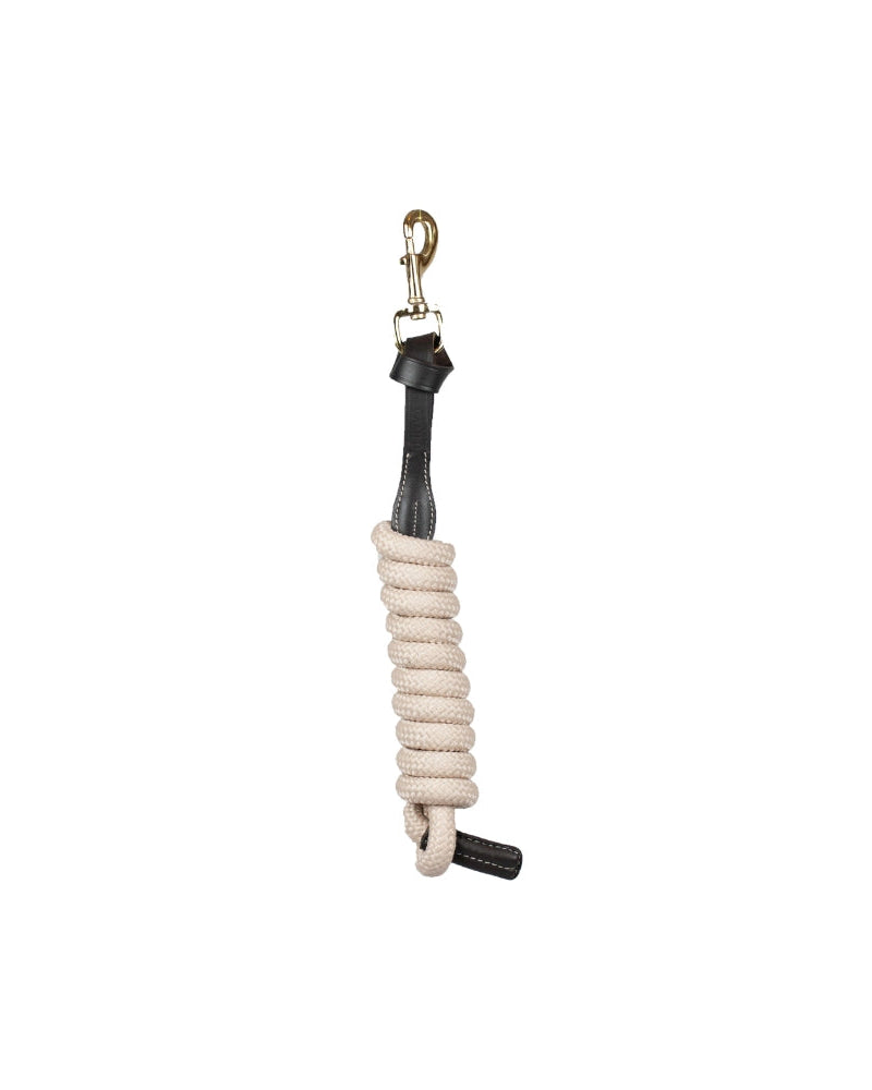 Cameo Leather Lasso Leadrope by Equiflair: Horse Lead Rope with Brass Trigger Hook, Equestrian Supplies