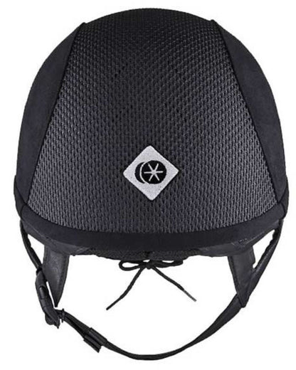 Charles Owen Ayr8 Plus Black Riding Helmet - Ventilated Equestrian Helmet with GRpx Harness | Equiflair