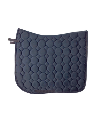 CAMEO DRESSAGE SADDLECLOTH BLACK: Equestrian Horse Riding Pad - Available at Equiflair