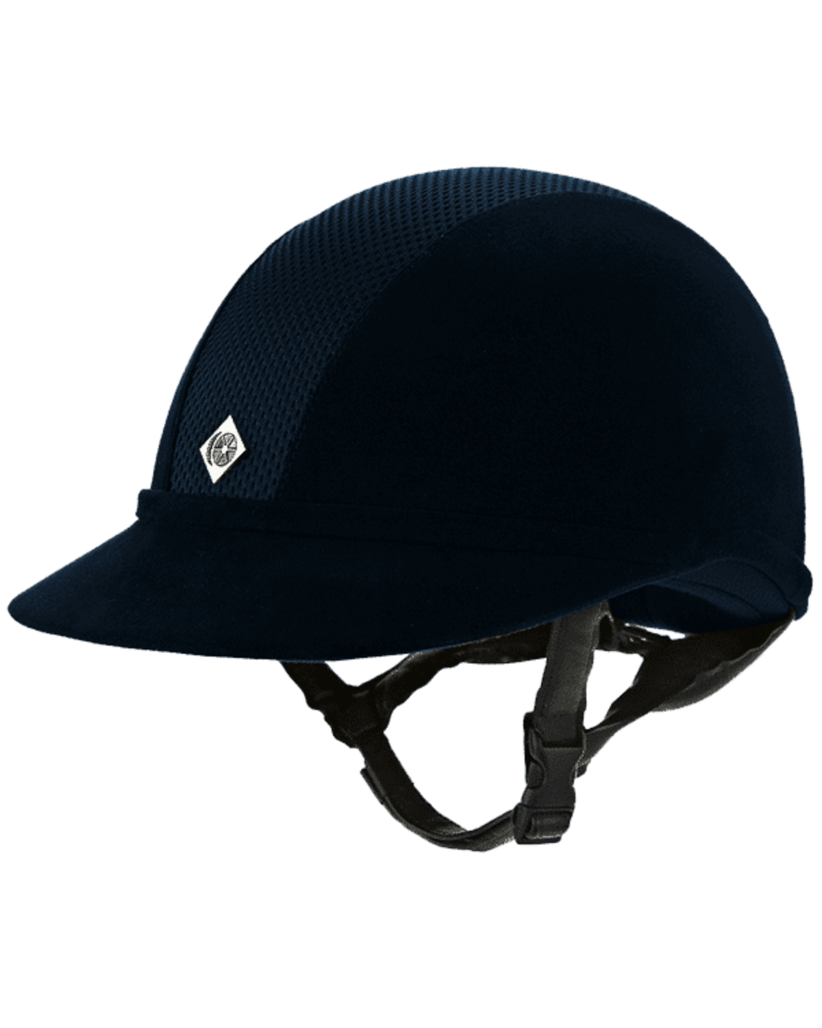Charles Owen SP8 Plus Navy Riding Helmet: Wide Brim, Equestrian Safety, Ventilation, Horseback Riding Gear | Equiflair