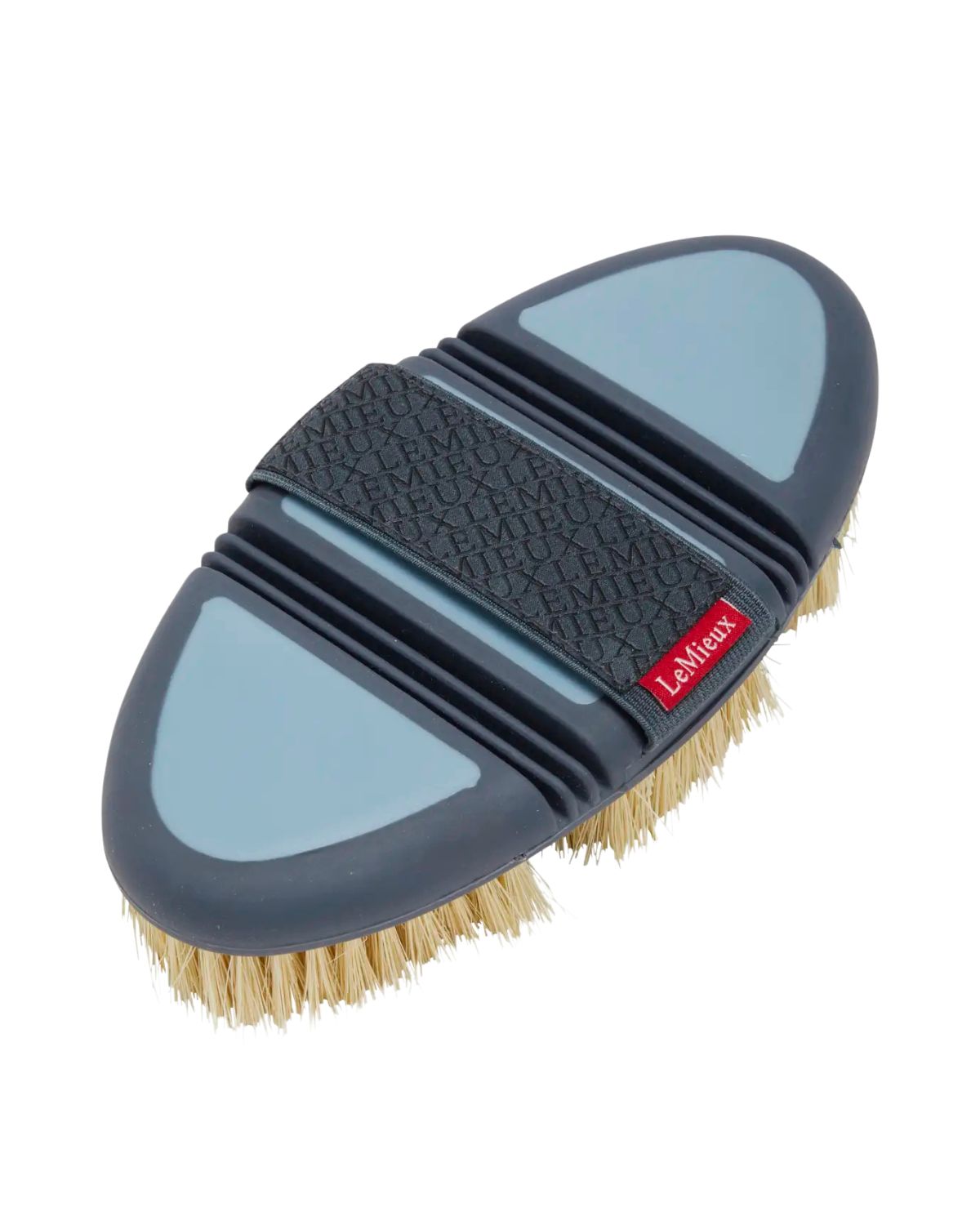 LeMieux Flexi Scrubbing Brush Petrol: Horse Grooming Brush, Coarse Bristles, Ergonomic Design